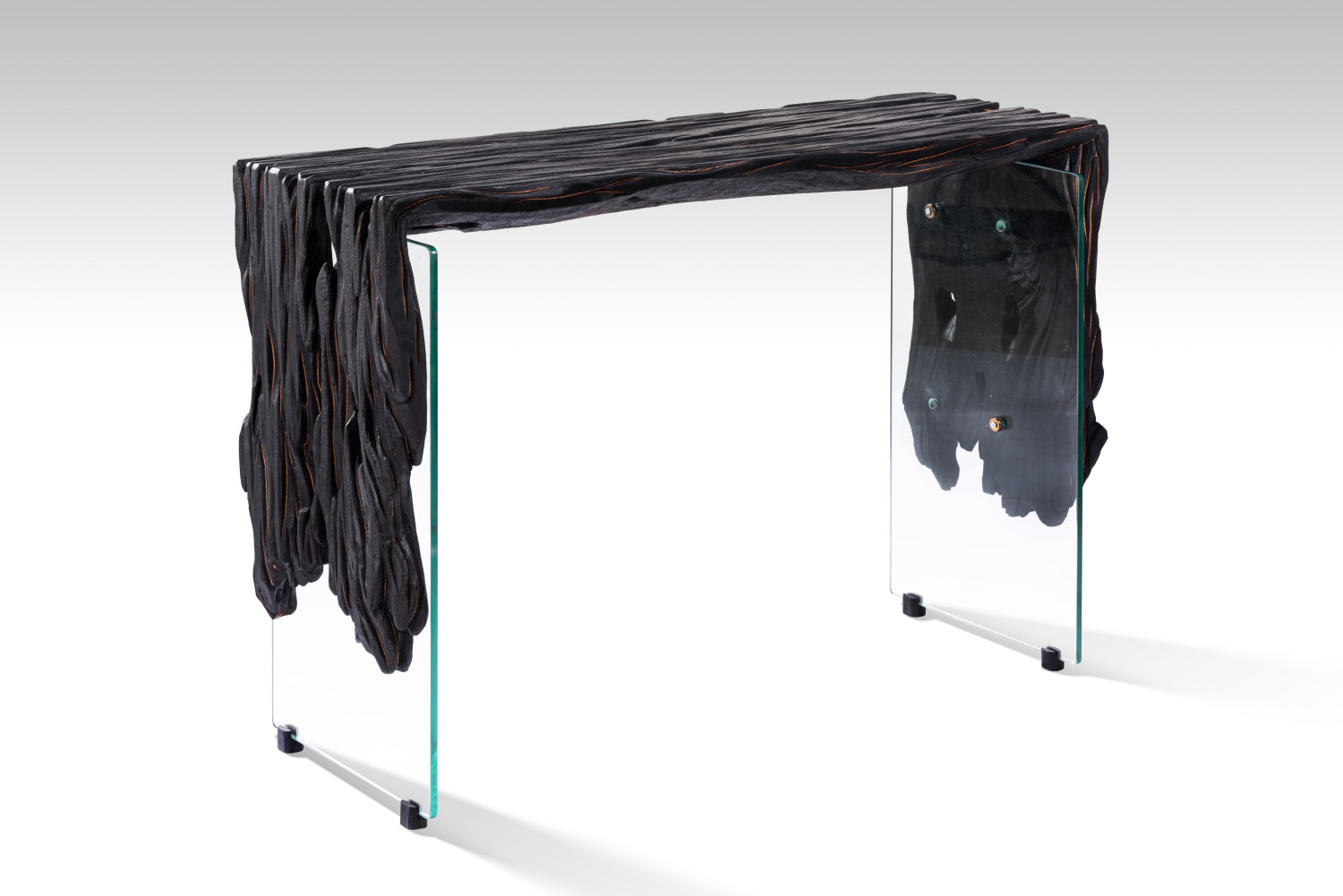 Age Collection: Console with Glass Leg