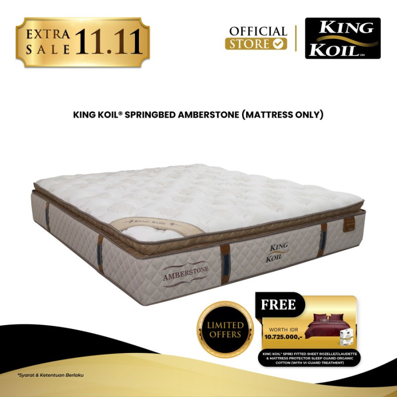 King Koil Kasur Springbed Amberstone